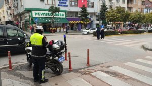 Yaya geçitlerinde kural ihlali yapan sürücülere ceza yağdı