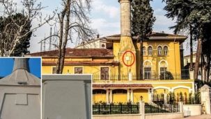 250 yıllık güneş saatinin üstüne badana yapıldı