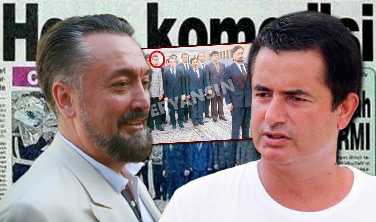 Acun Ilıcalı ile Adnan Oktar aynı karede