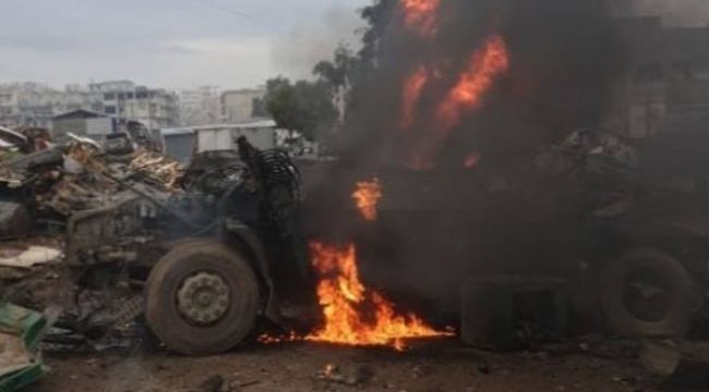 Afrin'de PKK/YPG'den bombalı saldırı: 5 ölü, 22 yaralı