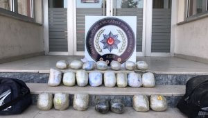 Ağrı'da 21 kilogram eroin ele geçirildi