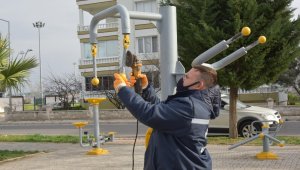 Aliağa'nın parklarına sağlıklı dokunuşlar