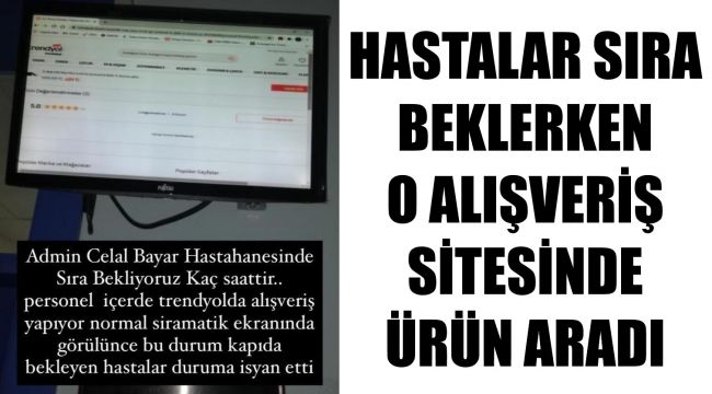 Alışveriş sitesi 'sıramatik'e yansıdı