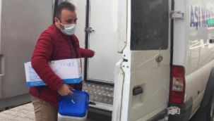 Aşılar İzmir'e geldi