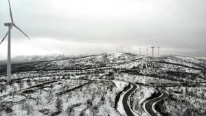 Aydın'da dağlar beyaza boyandı