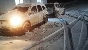 Aydın'da yüksek kesimler karla kaplandı