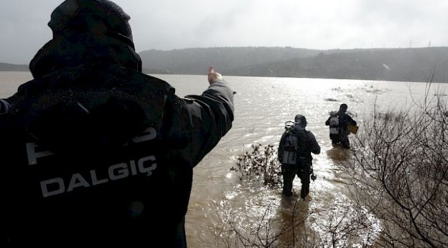 Baraj suyuna kapılan iki kişinin birinden kötü haber