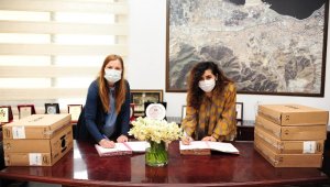 Başkan Çalkaya'dan 'Beyaz Baretli Kadınlar'a destek