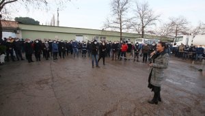 Başkan Sengel'e personelinden "promosyon" teşekkürü