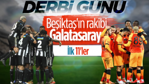 Beşiktaş ile Galatasaray stada geldi