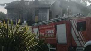 Binali Yıldırım'ın evinde yangın