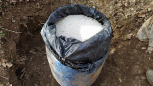 Bitlis'te tuzaklanmaya hazır 100 kilo Amonyum Nitrat ele geçirildi