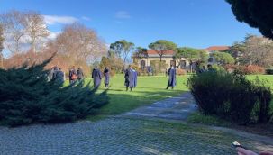 Boğaziçi'nde akademisyenlerden Melih Bulu protestosu