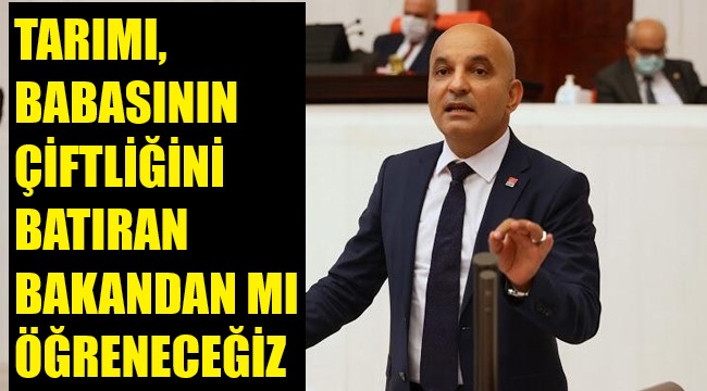 CHP'li Polat'tan 'tarım' eleştirisine cevap