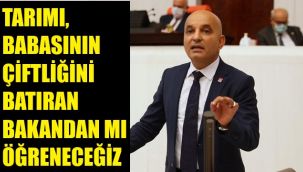 CHP'li Polat'tan 'tarım' eleştirisine cevap