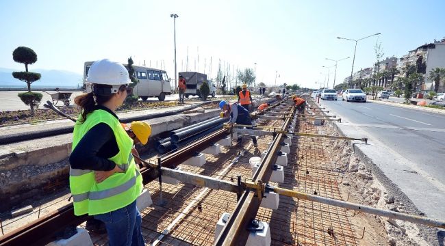 Çiğli Tramvayı inşaatında yeni mezun mühendisler çalışacak
