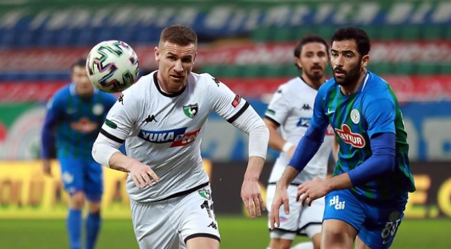 Ç.Rizespor: 1 - Y.Denizlispor: 1