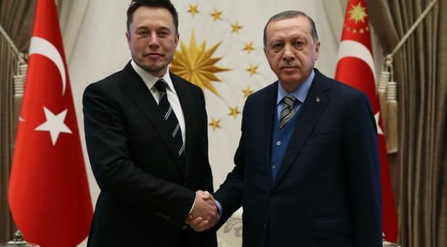 Cumhurbaşkanı Erdoğan, Elon Musk ile görüştü