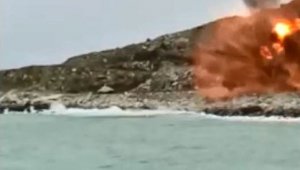 Deniz mayını imha edildi