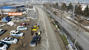 Drone destekli uygulamada 20 kişiye 23 bin lira ceza