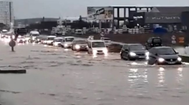 Edirne'de tam anlamıyla göle döndü