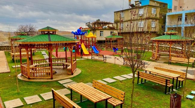 Eğil'de aile parkı hizmete açıldı