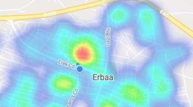 Erbaa'da korona virüs risk haritası yeşile dönüyor