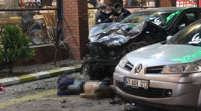 Eşine "Bugün ikimiz de öleceğiz" dedi, dinlenme tesisine daldı