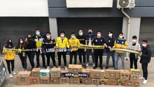 Genç Fenerbahçelilerden ihtiyaç sahibi ailelere yardım eli
