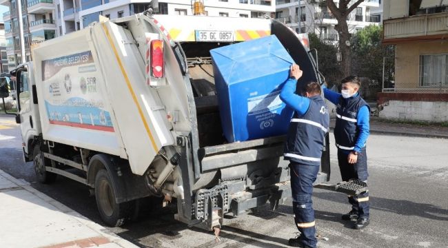 Geri dönüşümden Gaziemir'in kasasına 1 milyon 150 bin lira