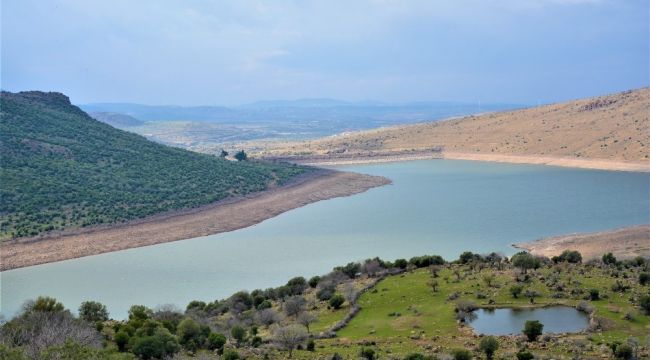 Güzelhisar Barajı'nda su seviyesi yüzde 25 azaldı