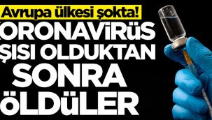 Huzurevinde aşı yapılan 22 yaşlı öldü