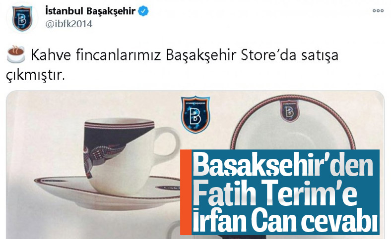 İrfan Can'ı isteyen Fatih Terim'e Başakşehir'den yanıt