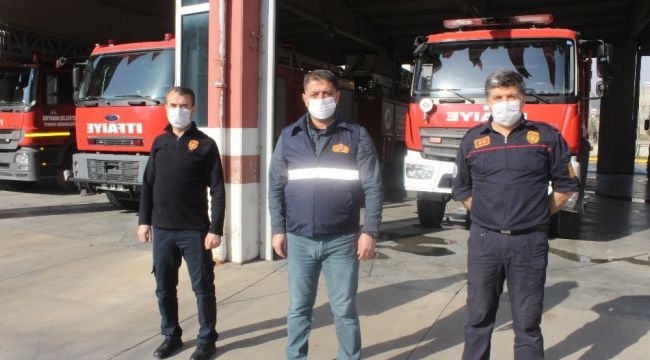 İtfaiye ekipleri bir yılda 2 bin 31 olaya müdahale etti