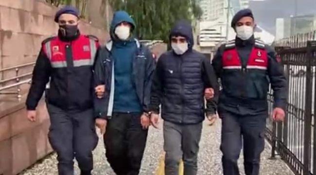 İzmir'de hırsızlık şüphelisi 2 kişi tutuklandı