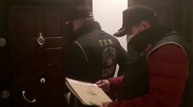 İzmir'de 238 gözaltı kararı