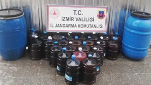 İzmir'de kaçak şarap operasyonu