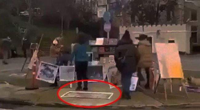 Kabe fotoğrafının yere serilmesi olayında 2 tutuklama