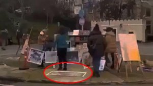 Kabe fotoğrafının yere serilmesi olayında 2 tutuklama