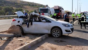 Kayseri'de feci kaza: 2'si ağır 7 yaralı