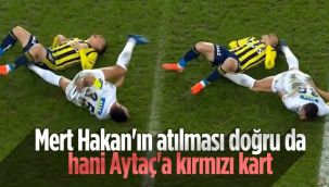 Kırmızı kart tartışması! Bu doğru da ya o