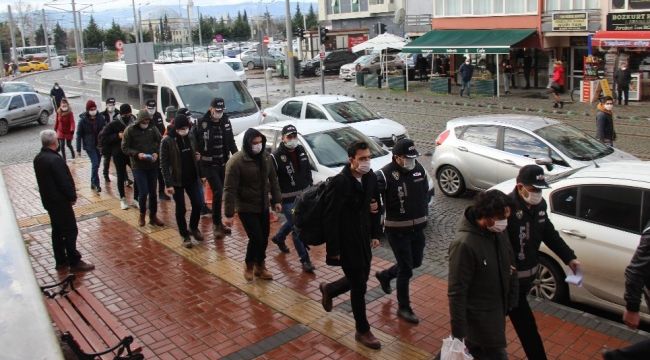 Kocaeli'de FETÖ şüphelisi 7 kişi adliyeye sevk edildi