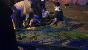 Kontrolden çıkan panelvan minibüs devrildi: 2 yaralı