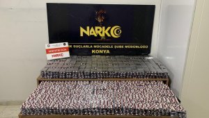 Konya'da 35 bin 616 uyuşturucu hap ele geçirildi