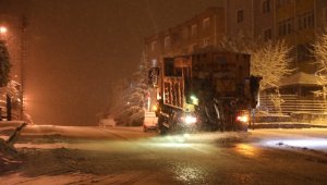 Körfez'de kar mesaisi