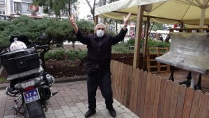 Korona şüphelisi 'turp gibiyim' deyip göbek attı