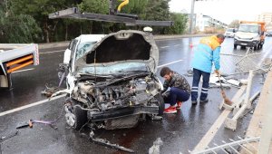 Kuşadası çevre yolunda trafik kazası: 1 yaralı
