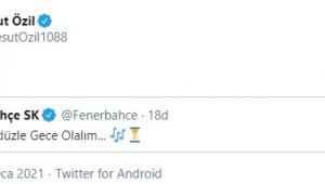Mesut Özil'den Fenerbahçe paylaşımı