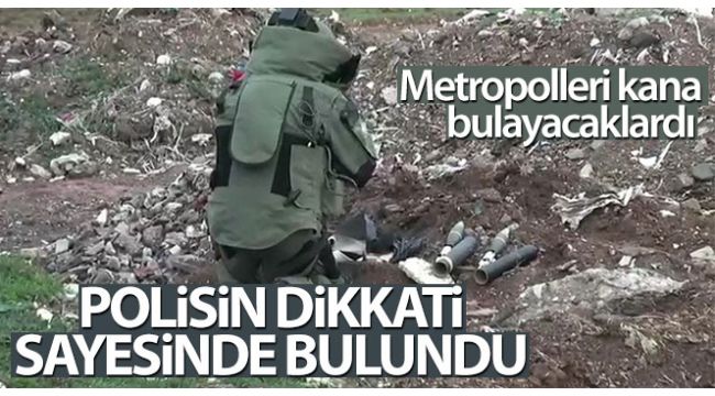 Metropollerde saldırı için kullanılacaklardı