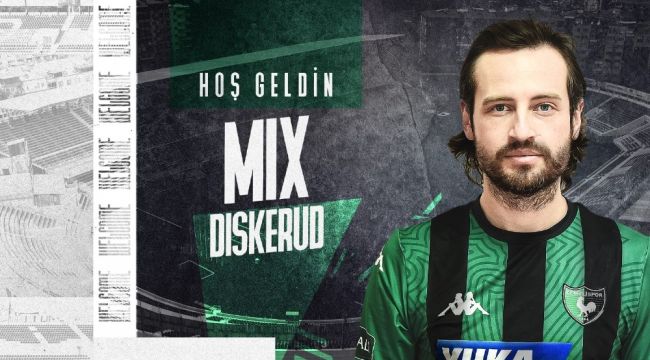 Mix Diskerud, 1,5 yıllığına Denizlispor'da
